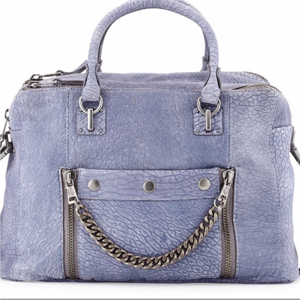 ASH wrinkled nubuck leather purse